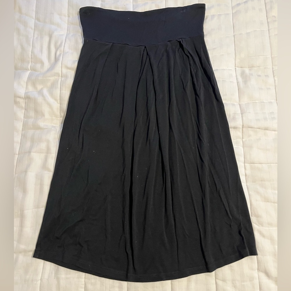 Black Strapless Lauren Conrad Modal Dress